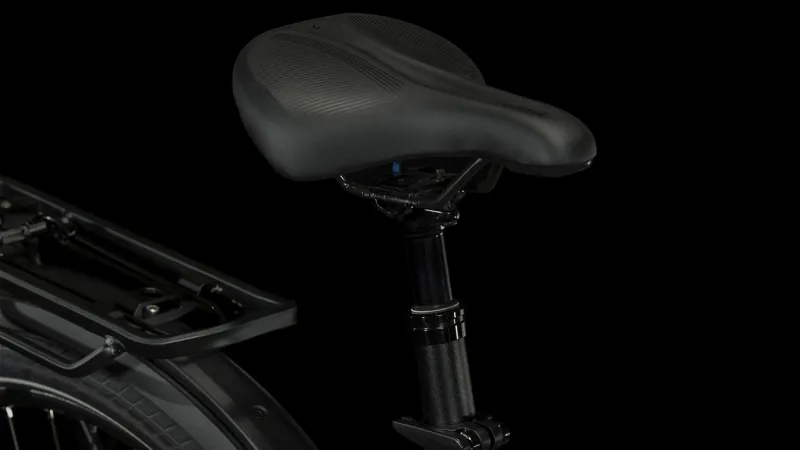 Cube Touring Hybrid Pro 625 Trekking Electric Bike in Black/Metal-5